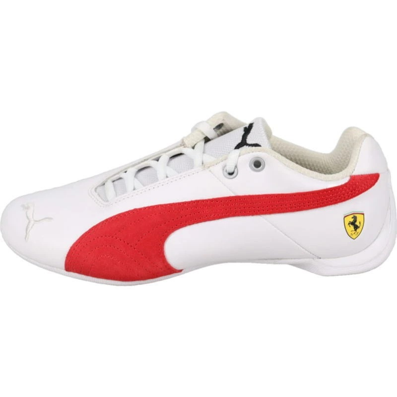 フェラーリ フューチャー キャット OG ドライビングシューズ ホワイト/ロッソコルサ 308585 02