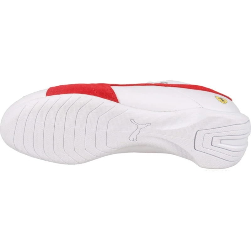 フェラーリ フューチャー キャット OG ドライビングシューズ ホワイト/ロッソコルサ 308585 02