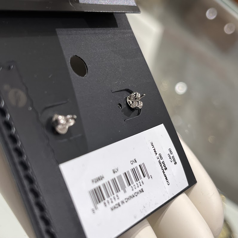 セール 正規品 USA直送 アウトレット レディース ジュエリー ピアス F29824 SLV