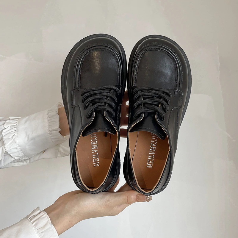 ローファーフラットローファー快適 ローファー レディース シングルシューズ 英伦風 革靴 メリージェーンシューズ 厚底靴 靴