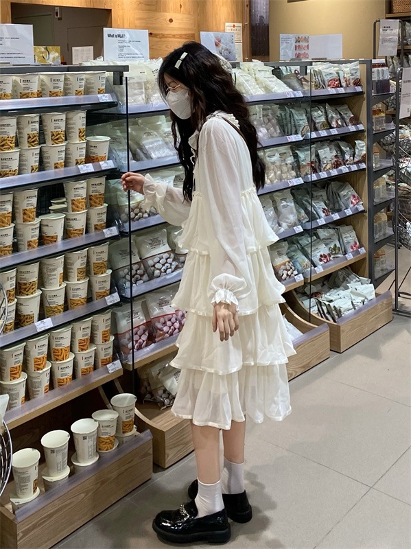 フリルティアードワンピース ワンピース フレアワンピース ミモレ ミモレ丈 袖あり 長袖 ラウンドネック フレア フリル ポリエステル かわいい 大人可愛い きれいめ シンプル カジュアル 大人 上品 フリルティアードワンピース ワンピース フレアワンピース ミモレ ミモレ丈 袖あり 長袖 ラウンドネック フレア フリル ポリエステル かわいい 大人可愛い きれいめ シンプル カジュアル 大人 上品