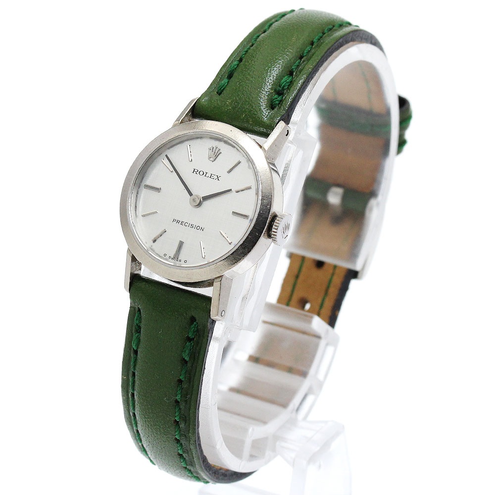 ロレックス ROLEX プレシジョン K18WG Cal.1400 手巻き レディース _880921【中古】