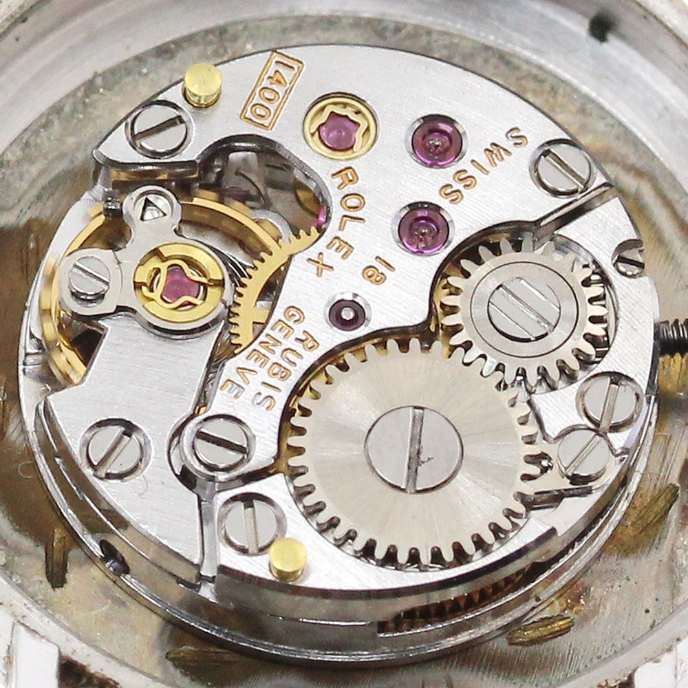ロレックス ROLEX プレシジョン K18WG Cal.1400 手巻き レディース _880921【中古】
