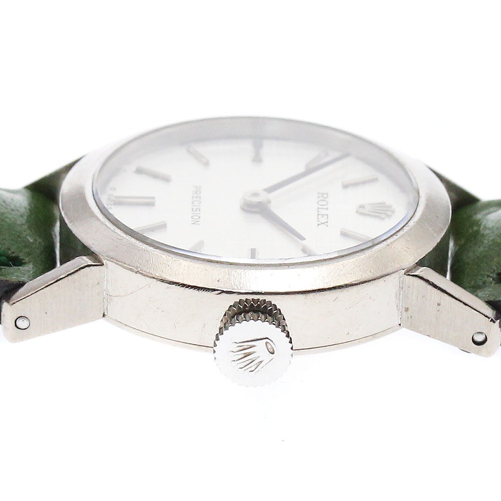 ロレックス ROLEX プレシジョン K18WG Cal.1400 手巻き レディース _880921【中古】