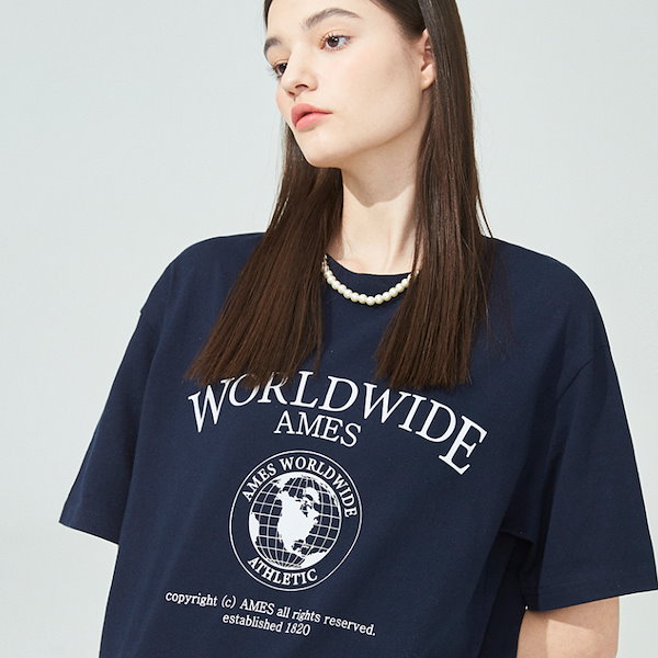 [ENHYPEN ソヌ 着用] WORLDWIDE AMES T-SHIRT 半袖 Tシャツ 韓国 アイドル レディース