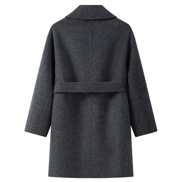 THE R*W 同じスタイルのカスタマイズカラー/カシミア & キャメルヘア & マルベリー シルク & ハイカウント ウール コート