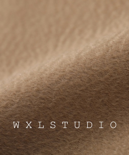 THE R*W 同じスタイルのカスタマイズカラー/カシミア & キャメルヘア & マルベリー シルク & ハイカウント ウール コート