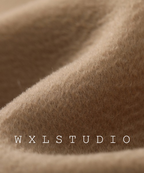 THE R*W 同じスタイルのカスタマイズカラー/カシミア & キャメルヘア & マルベリー シルク & ハイカウント ウール コート