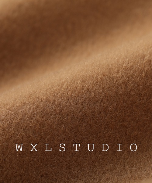 THE R*W 同じスタイルのカスタマイズカラー/カシミア & キャメルヘア & マルベリー シルク & ハイカウント ウール コート