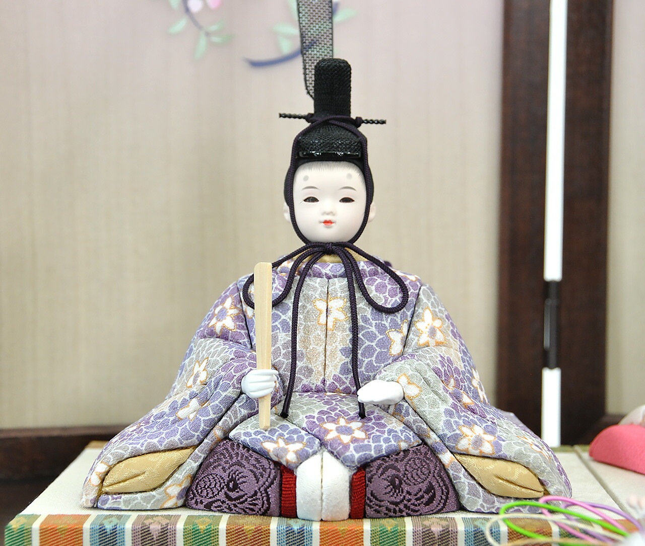 雛人形 ひな人形 お雛様 おひなさま コンパクト ミニ 初節句 かわいい ひなまつり 雛祭り 送料無料 一秀 木目込 収納 二人 2人 小さい 2025年 新作 秀光 限定品 買得 お得 人気 P84