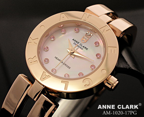 ANNE CLARK 腕時計 レディース パシフィック・ハワイ 金属アレルギー軽減対策 フル セラミック ホワイト ラインストーン(スワロフ ANNE CLARK 腕時計 レディース パシフィック・ハワイ 金属アレルギー