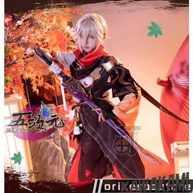 猫と三丁目 原神 コスプレ 楓原万葉 衣装セット ウィッグ 靴 武器 追加可 猫と三丁目 原神 コスプレ 楓原万葉 衣装セット ウィッグ 靴 武器 追加可