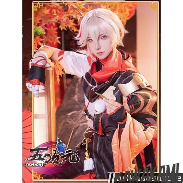 猫と三丁目 原神 コスプレ 楓原万葉 衣装セット ウィッグ 靴 武器 追加可 猫と三丁目 原神 コスプレ 楓原万葉 衣装セット ウィッグ 靴 武器 追加可