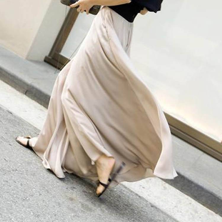 【挑战最安值】ワイドパンツ レディース スカーチョ シフォン ワイドパンツ フレアパンツ ガウチョパンツ マキシ丈 ロング ワイド 楽ちん