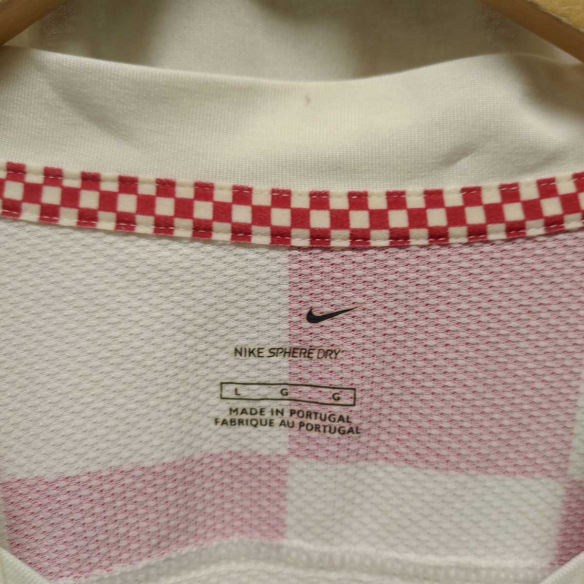 【中古】NIKE ナイキ サッカー クロアチア代表 2006-07 ユニフォーム #6 ユリカ・ブラニェス サイズL