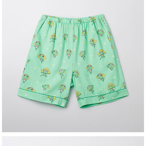 SPAO カエル軍曹 ケロロ 半袖 パジャマ(BLUE) かわいい 部屋着 Qoo10] スパオ SPAO カエル軍曹 ケロロ 半袖 パジ