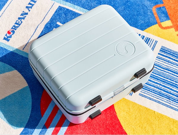 大韓航空 トラベル レディバッグ 2個セット ミニキャリーケース ミニバック Qoo10] 大韓航空 トラベル レディバッグ ミニキ