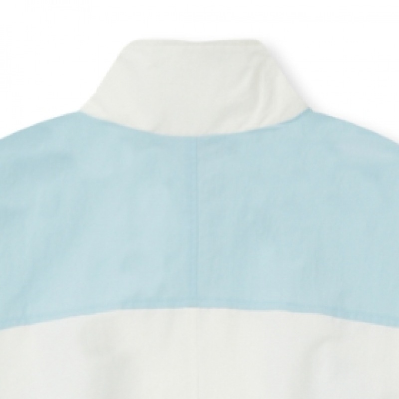 NERDY スポーティーカラーブロックウィンドブレーカースカイブルー NERDY スポーティーカラーブロックウィンドブレーカースカイブルー