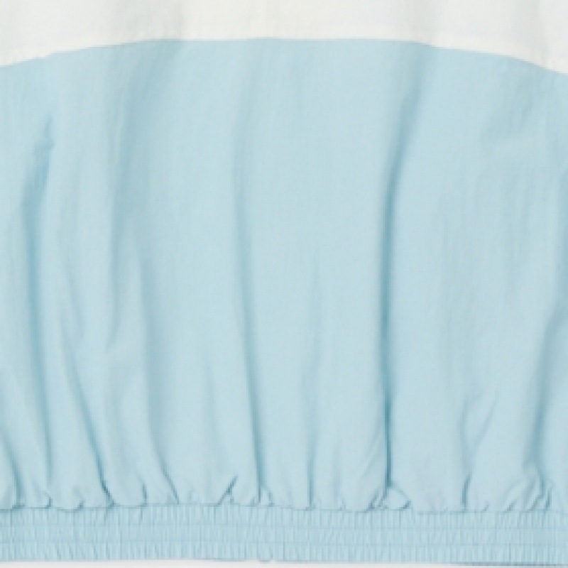 NERDY スポーティーカラーブロックウィンドブレーカースカイブルー NERDY スポーティーカラーブロックウィンドブレーカースカイブルー