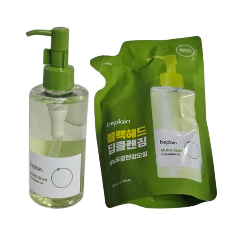 Beplain 公式 ビープレーン 緑豆クレンジングオイル 200ml+200ml Beplain 公式 ビープレーン 緑豆クレンジングオイル 200ml+200ml