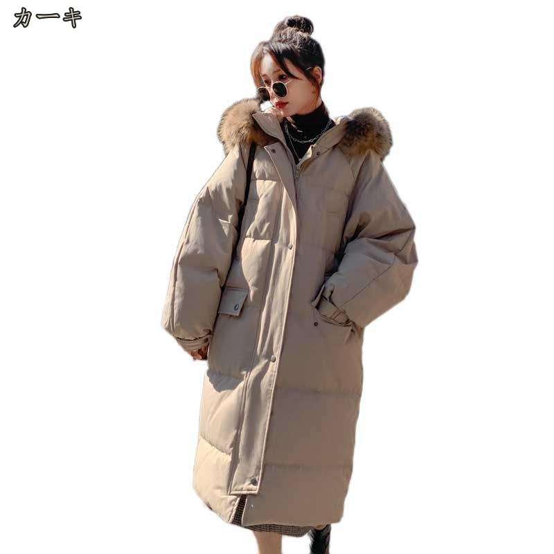 ダウンジャケット レディース フード付き ダウン コート 軽量 防風 防寒 ライトダウン 大きいサイズ 中綿コート 冬 アウター 体型カバー 着痩せ 厚地 薄手 冬服 防寒着 おしゃれ 秋冬 きれいめ