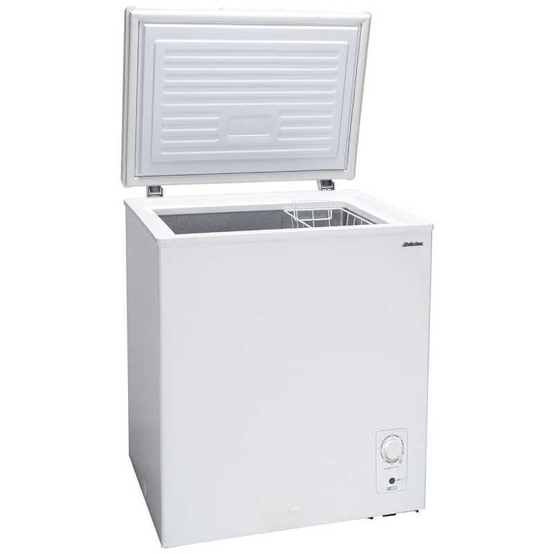 アビテラックス冷凍庫　100L ホワイト アビテラックス 冷凍庫 1ドア 100L 上開き 直冷式 幅56cm ホワイト ACF