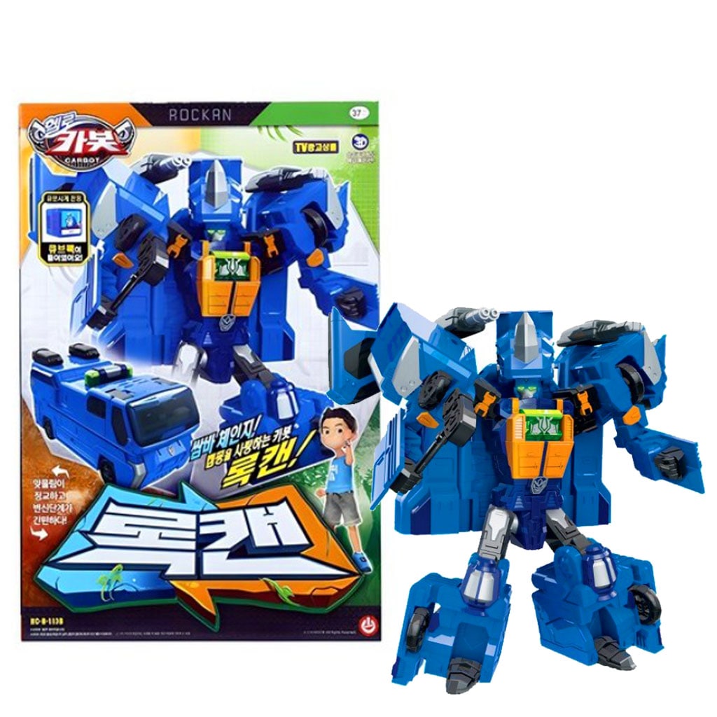 ハローカーボットロックキャン ロボットおもちゃ 変身ロボットモード 車モード キャンピング好きなカーボット 韓国のおもちゃ 正規ライセンス