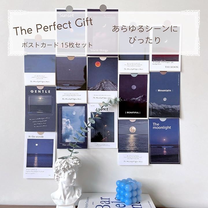 Qoo10] おしゃれで可愛い ポストカード 15枚セ