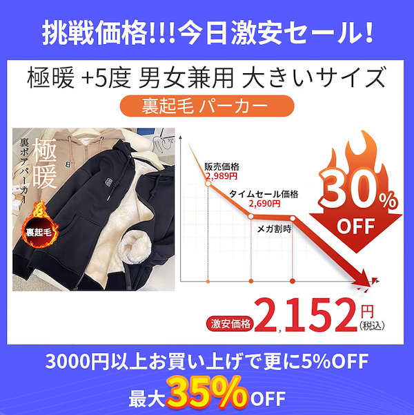 Qoo10] 【本日限定 半額セール！】1+2景品 着