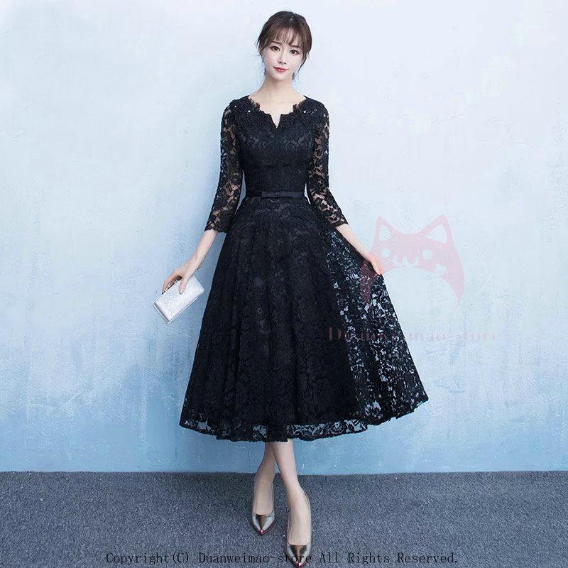 【送料無料】パーティードレス ロングドレス フォマール 結婚式 演奏会 顔合わせ 服装 袖あり ウエディング ロング丈 ワンピース レース 大人 上品 黒 食事会 二次会79011 【送料無料】パーティードレス ロングドレス フォマール 結婚式 演奏会 顔合わせ 服装 袖あり ウエディング ロング丈 ワンピース レース 大人 上品 黒 食事会 二次会79011