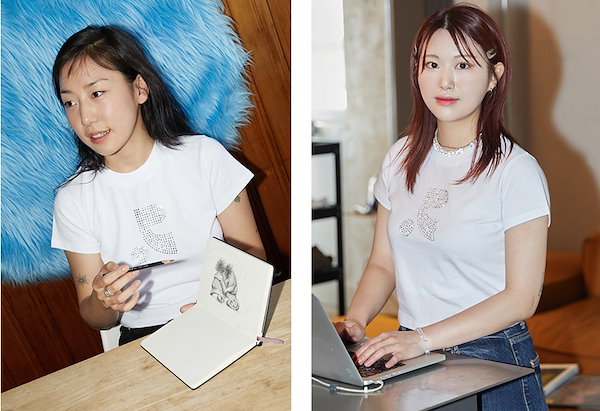 【Rest&Recreation】韓国人気 RR CRYSTAL COTTON T-SHIRT Rest&Recreation】韓国人気 RR CRYSTAL COTTON T-SHIRT (Rest