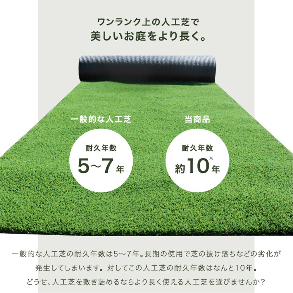 人工芝 ロール 1m×10m 芝丈20mm ピン22本 4色立体感 透水穴 秋色 人工芝 ロール 1m×10m 芝丈20mm ピン22本つき 4色立体感 透水穴つき