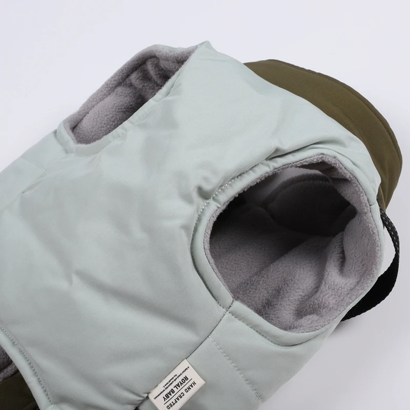 ペット用ハーネス付き防水ジャケット,防寒着,小型中型および大型防水コート,フレンチブルドッグ用