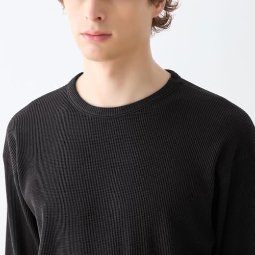 [ボディワイルド] スタンダード クル－ネックロングスリ－ブ メンズ ホワイトベージュ