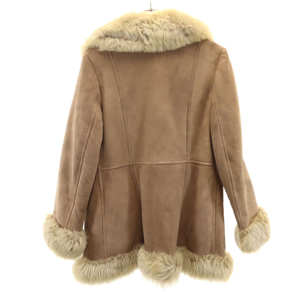 ANNIMPEX PANNONIA 90s オールド ハンガリー製 ジャケット 9 ブラウン系 裏ファー レディース