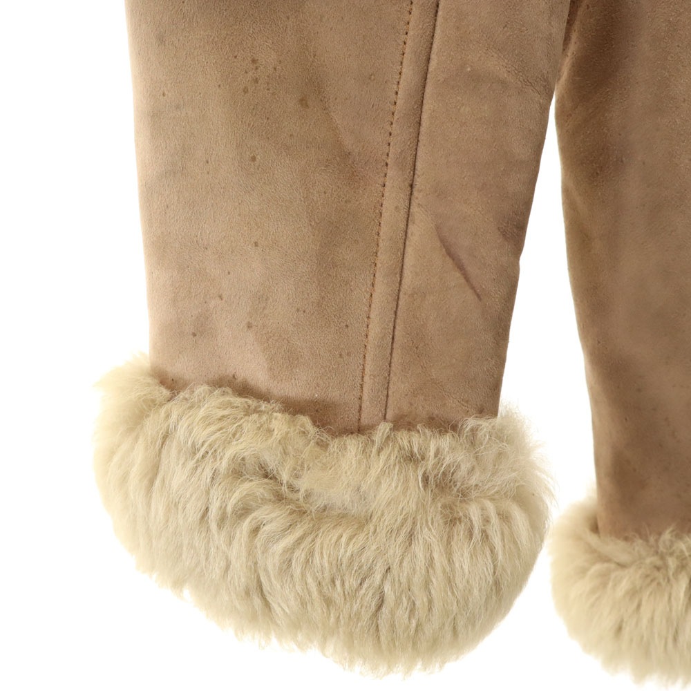 ANNIMPEX PANNONIA 90s オールド ハンガリー製 ジャケット 9 ブラウン系 裏ファー レディース