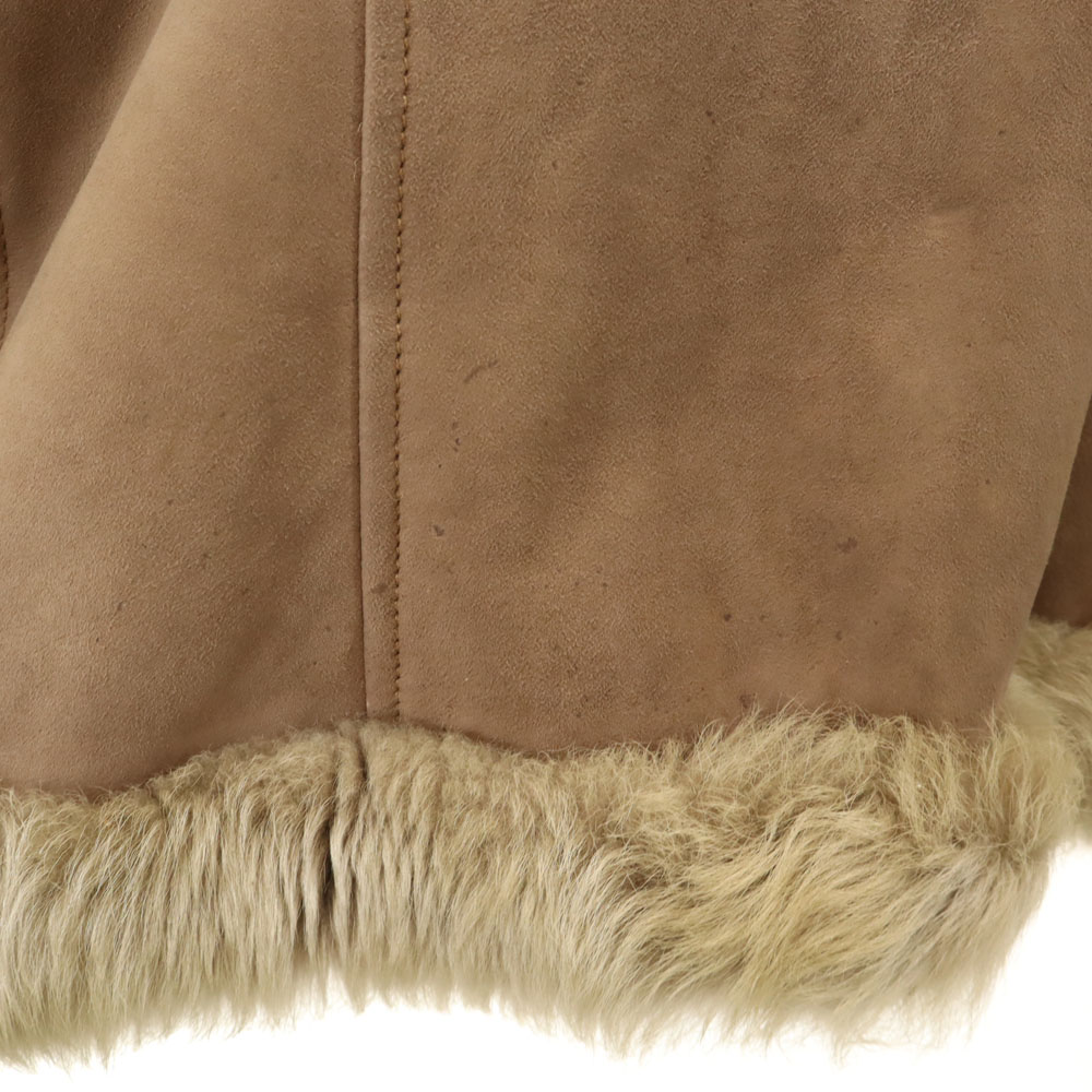 ANNIMPEX PANNONIA 90s オールド ハンガリー製 ジャケット 9 ブラウン系 裏ファー レディース