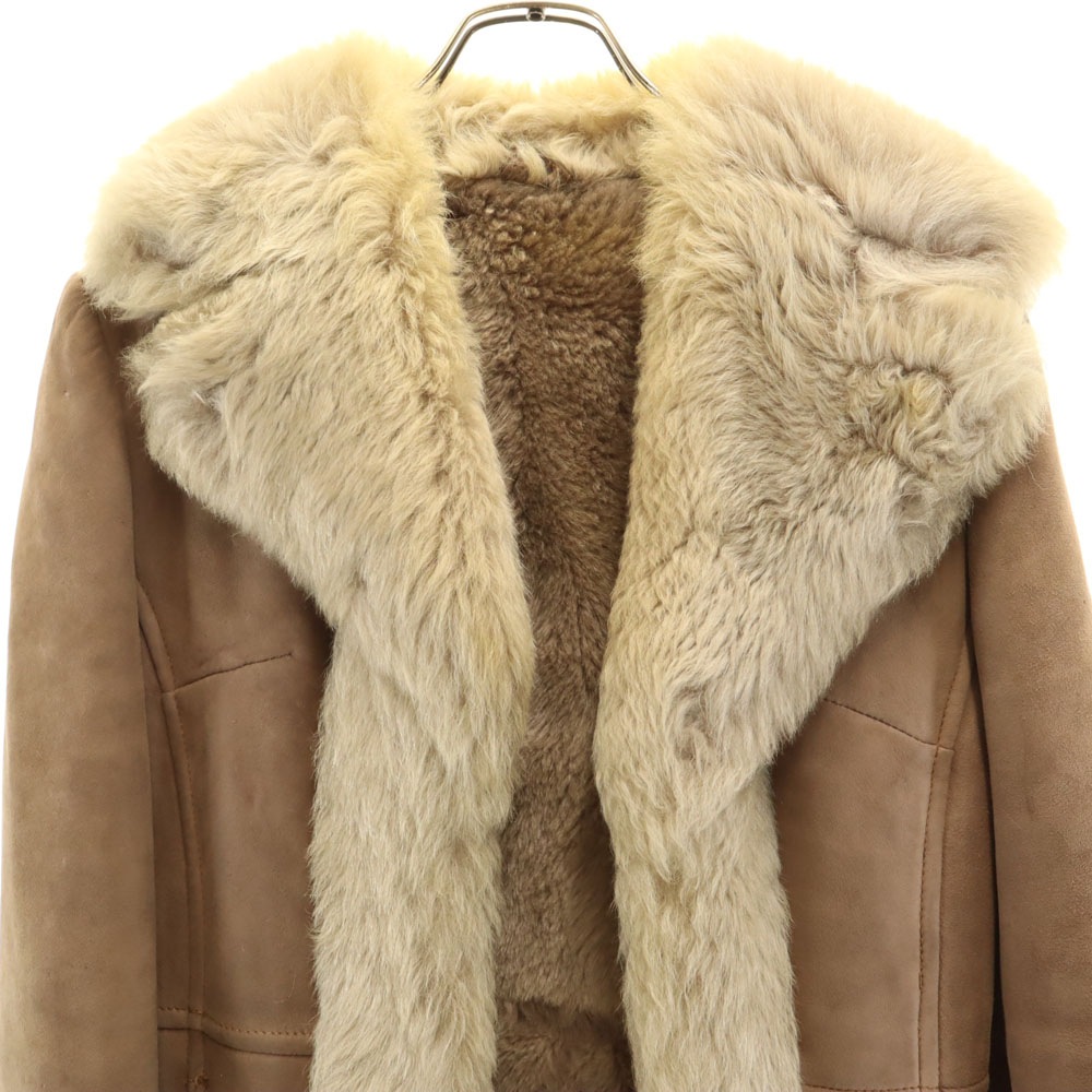 ANNIMPEX PANNONIA 90s オールド ハンガリー製 ジャケット 9 ブラウン系 裏ファー レディース