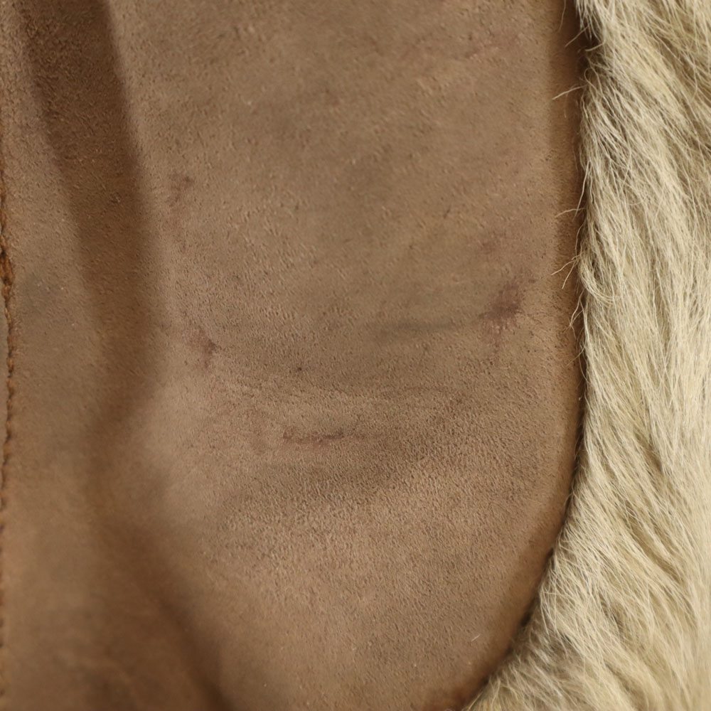 ANNIMPEX PANNONIA 90s オールド ハンガリー製 ジャケット 9 ブラウン系 裏ファー レディース