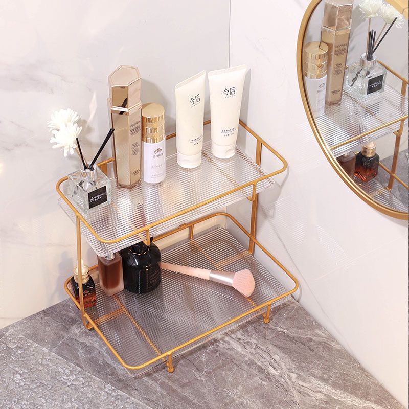 お風呂 洗面台 ゴールド 軽い シンプル アクリル 収納ラック ファッション デスクトップ 二重 化粧品 収納ボックス お風呂 洗面台 ゴールド 軽い シンプル アクリル 収納ラック ファッション デスクトップ 二重 化粧品 収納ボックス