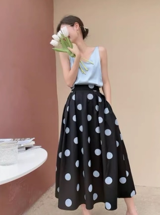 レディース スカート フレア ロング マキシ フレア Aライン フェミニン ハイウエスト 異国風 かわいい 大人可愛い きれいめ シンプル カジュアル 上品 おしゃれ レトロ アジアン エキゾチック