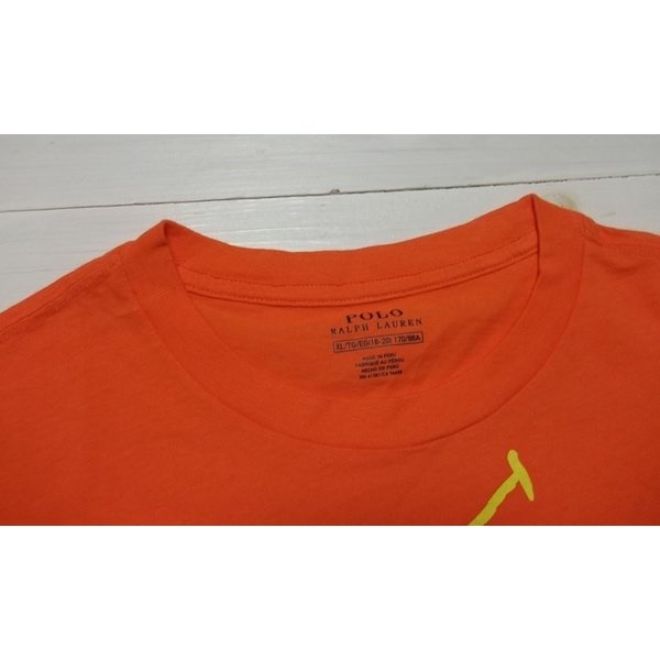 ボーイズサイズ 半袖 プリント Tシャツ オレンジ boys PR2-091 ボーイズサイズ 半袖 プリント Tシャツ オレンジ boys PR2-091