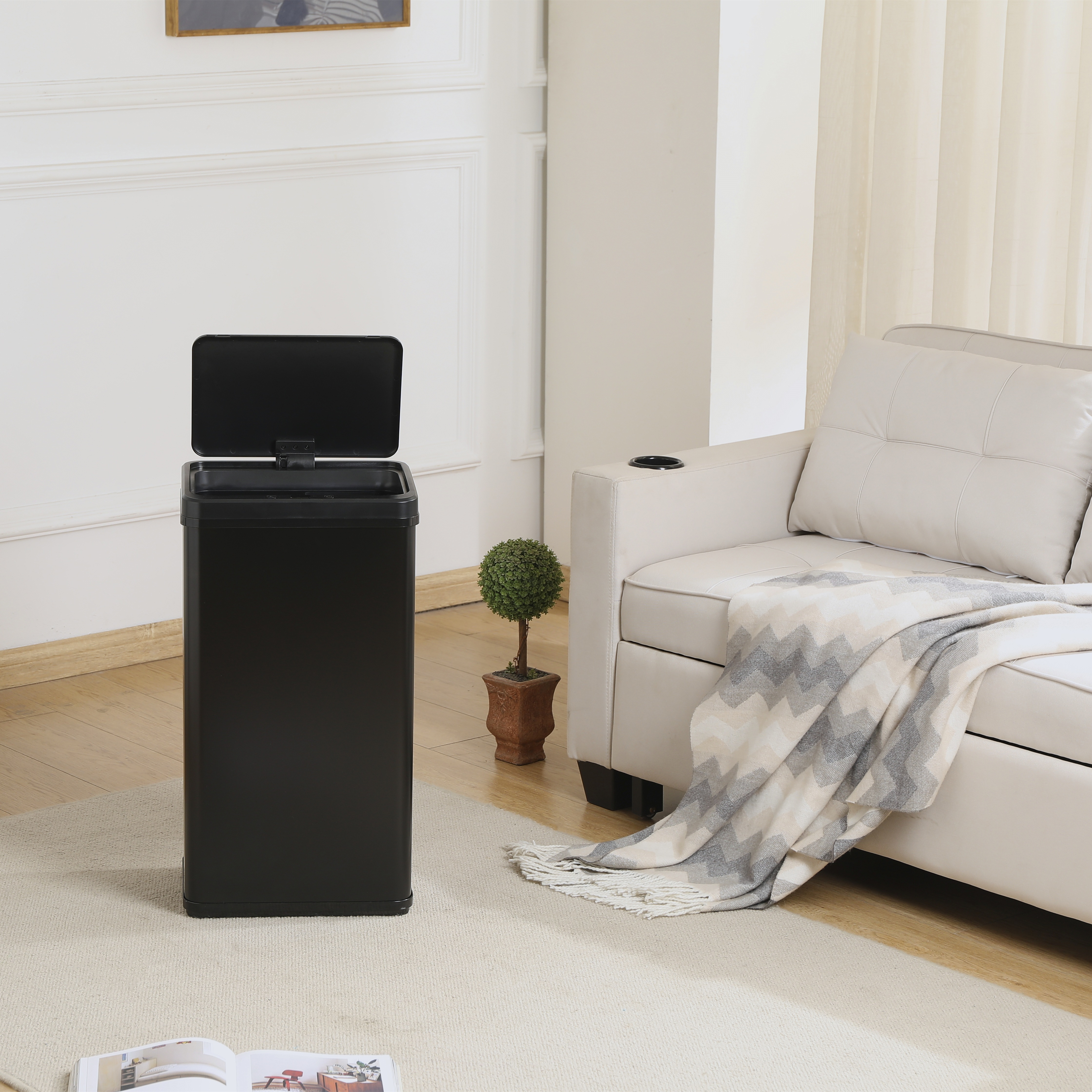 【大好評!最安値挑戦!】ゴミ箱 自動開閉 おしゃれ 45L袋対応 大容量 50L ふた付き 高機能センサー スリム キッチン リビング 屋外 縦型 大型 ステンレス製 ダストボックス ごみ箱 資源ゴミ 【大好評!最安値挑戦!】ゴミ箱 自動開閉 おしゃれ 45L袋対応 大容量 50L ふた付き 高機能センサー スリム キッチン リビング 屋外 縦型 大型 ステンレス製 ダストボックス ごみ箱 資源ゴミ