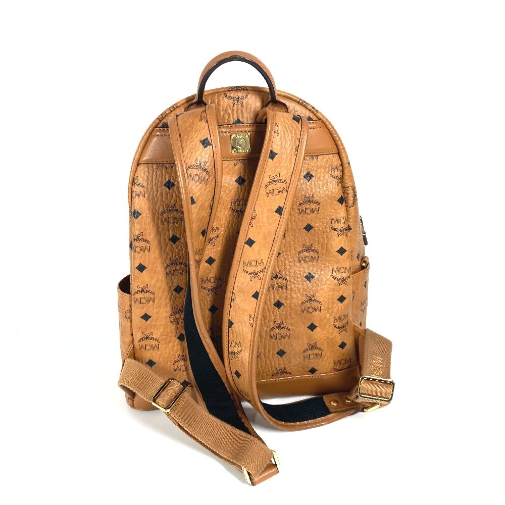 リュックサック MMK9AMB01CO001 シャーク スターク バックパック BAPE エイプ コラボ カバン レザー ブラウン