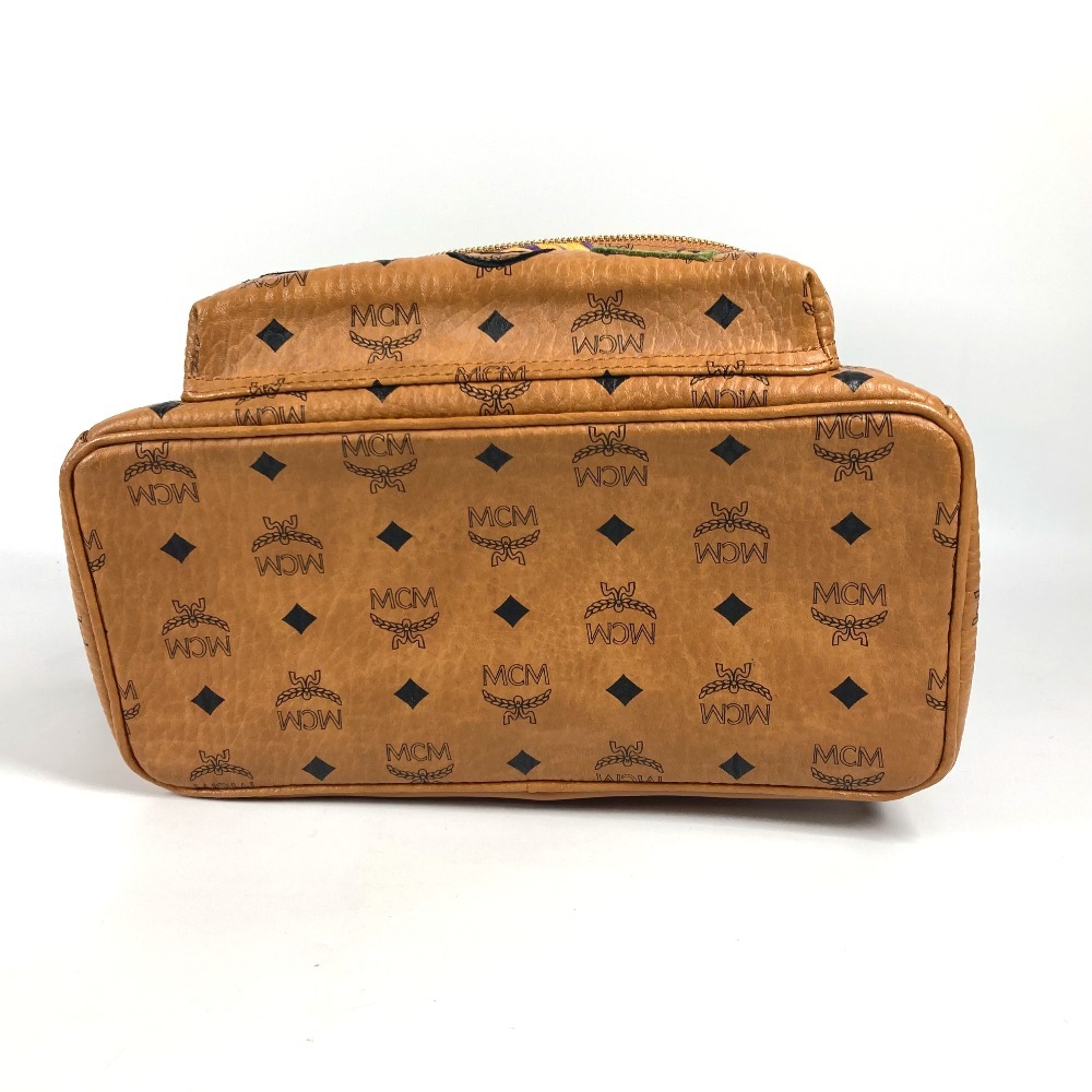 リュックサック MMK9AMB01CO001 シャーク スターク バックパック BAPE エイプ コラボ カバン レザー ブラウン