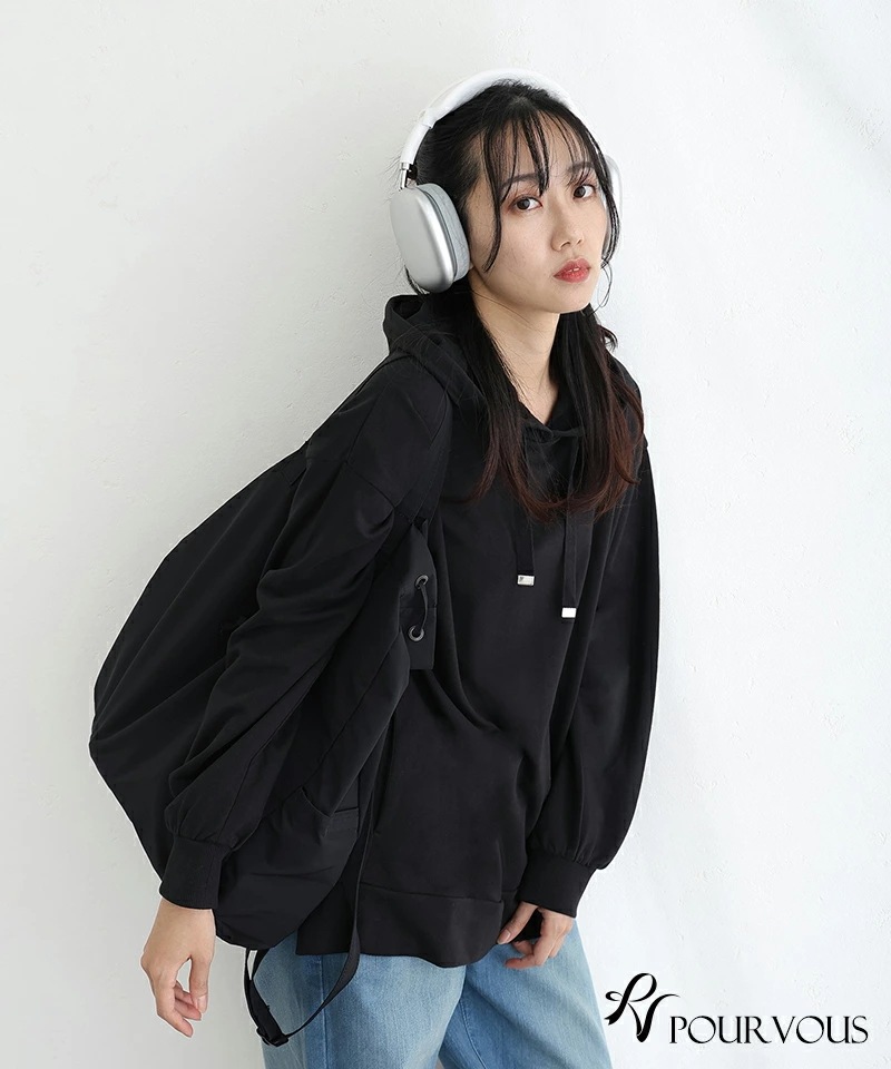 デイリー 着やせ 着回し ブラック 10代 杢グレー スリット ポケット 20代 40代 ミニ裏毛 フード 大人 綿 ライトカーキ オーバーサイズ ゆったり 30代 韓国 ポリウレタン デート 春 お