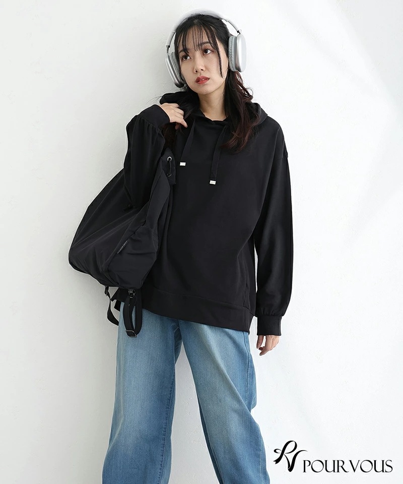 デイリー 着やせ 着回し ブラック 10代 杢グレー スリット ポケット 20代 40代 ミニ裏毛 フード 大人 綿 ライトカーキ オーバーサイズ ゆったり 30代 韓国 ポリウレタン デート 春 お