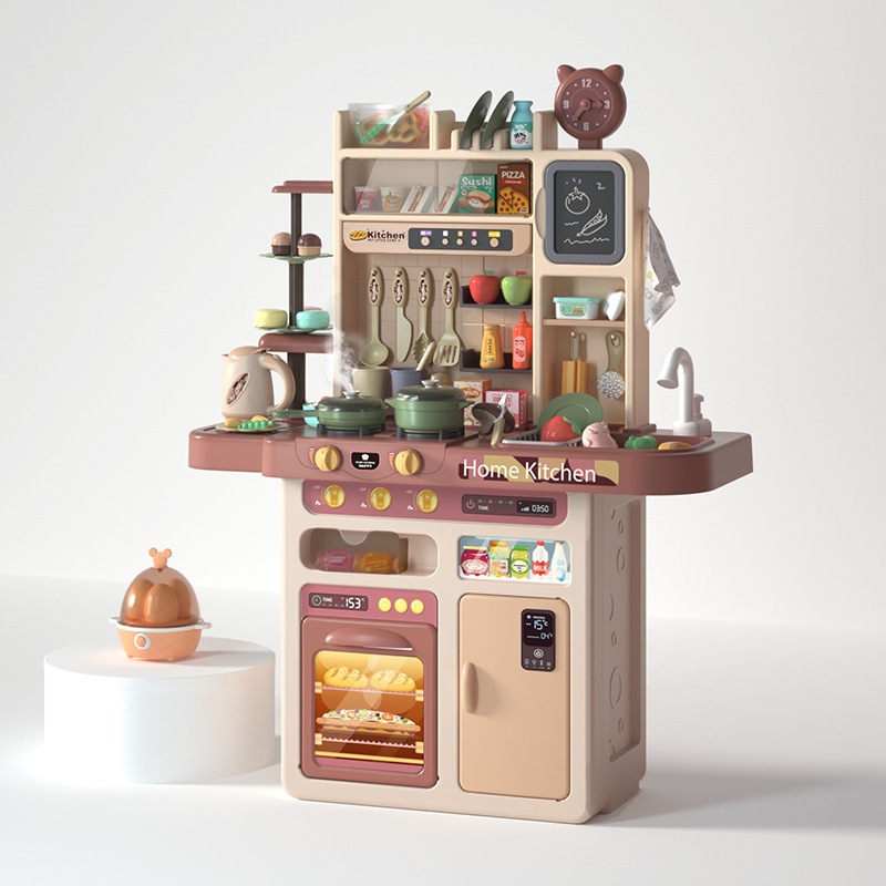 子供用シミュレーション93cm音と光の水スプレーキッチンままごとセットスチーム調理食器テーブルおもちゃ- Wdp39 ピンク - (卵蒸し器付き)wdr39 グリーンモデル-(卵蒸し器付) wdr46 子供用シミュレーション93cm音と光の水スプレーキッチンままごとセットスチーム調理食器テーブルおもちゃ- Wdp39 ピンク - (卵蒸し器付き)wdr39 グリーンモデル-(卵蒸し器付) wdr46