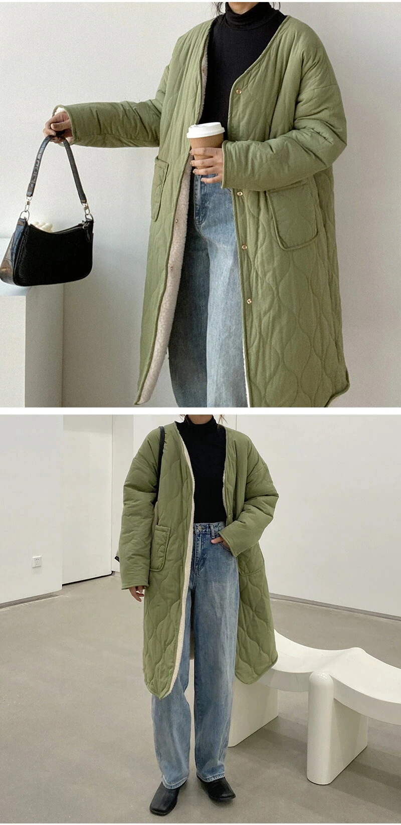 キルティングコート ボアコート リバーシブル ロング丈 レディース リバーシブルコートノーカラー ジャケット キルトコート あたたかい 防寒 ふわふわ あったか 大きいサイズ 軽い 暖かい 軽量 も キルティングコート ボアコート リバーシブル ロング丈 レディース リバーシブルコートノーカラー ジャケット キルトコート あたたかい 防寒 ふわふわ あったか 大きいサイズ 軽い 暖かい 軽量 も