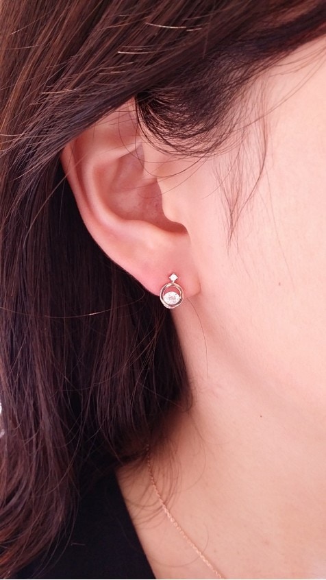 シルバーピアス SC1586